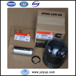 ISBe Cummins engine piston kit 4955337 with 4955169 piston ring, piston pin