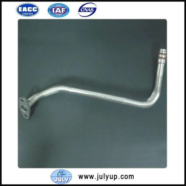Oil return pipe 3287573 for Cummins engine turbocharger